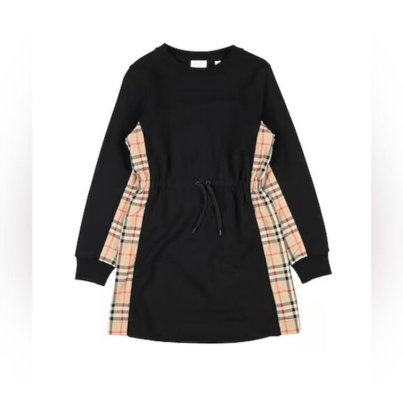 Burberry Kids Black Vintage Check Dress size 12Y - Picture 1 of 8